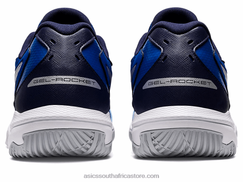 Men Asics Gel-Rocket 10 LH4X0897 Blue/Pure Silver