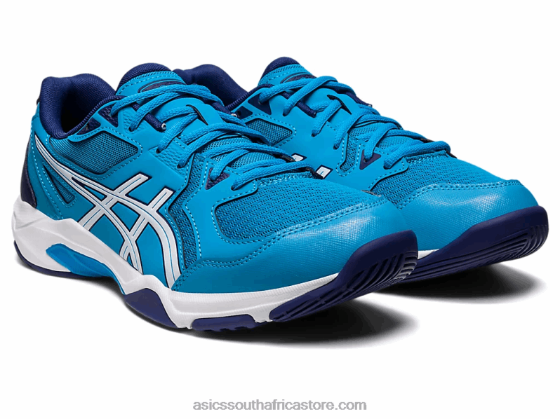 Men Asics Gel-Rocket 10 Wide LH4X0415 Island Blue/White
