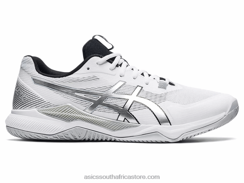 Men Asics Gel-Tactic LH4X01561 White/Pure Silver