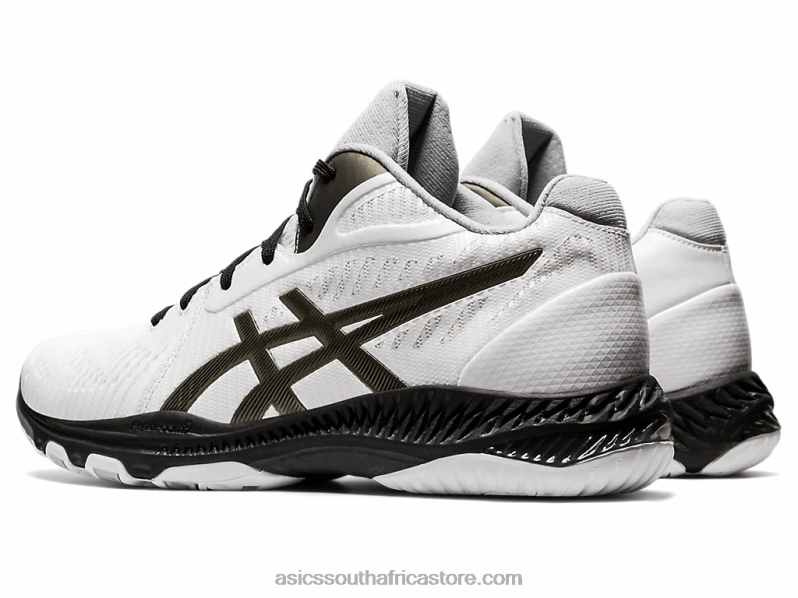 Men Asics Netburner Ballistic FF MT 2 LH4X02066 White/Gunmetal
