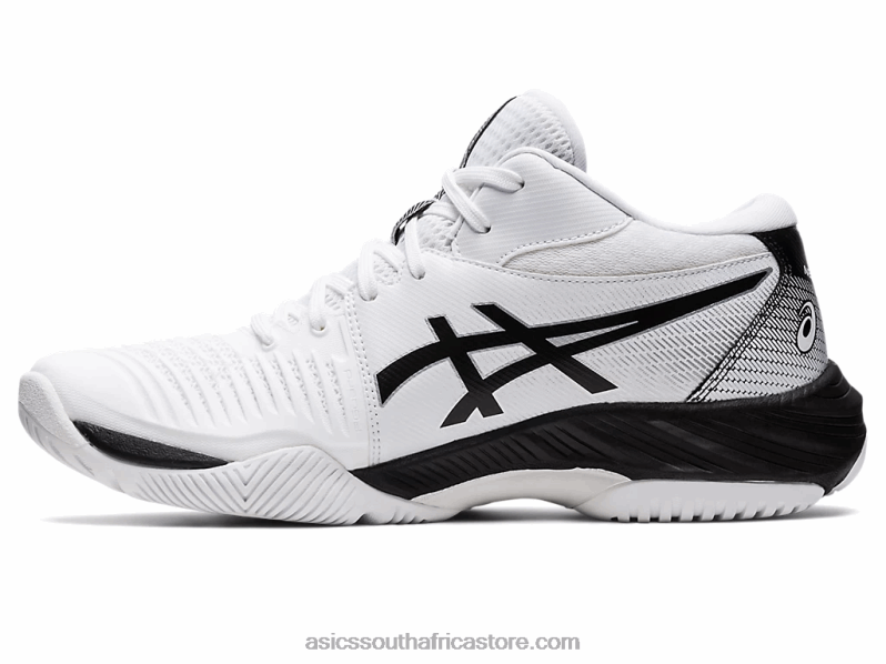 Men Asics Netburner Ballistic FF MT 3 LH4X01087 White/Black