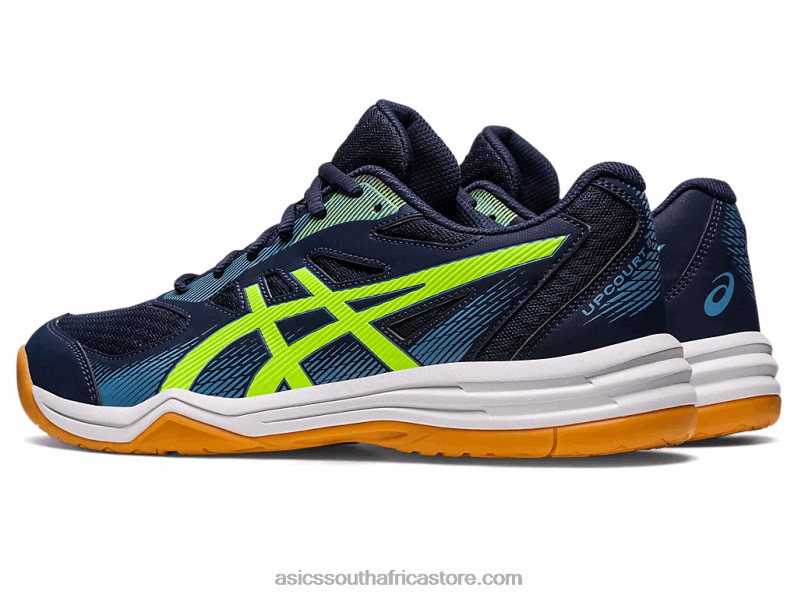 Men Asics Upcourt 5 LH4X0466 Midnight/Hazard Green