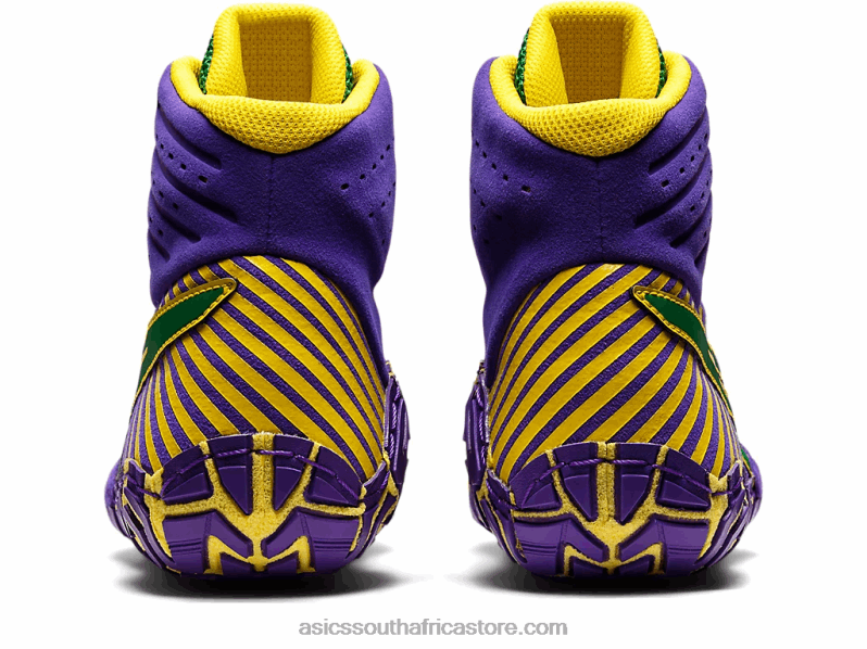 Men Asics Aggressor 4 LH4X01454 Royal Azel/Green