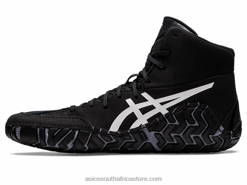 Men Asics Aggressor 5 LH4X01089 Black/White