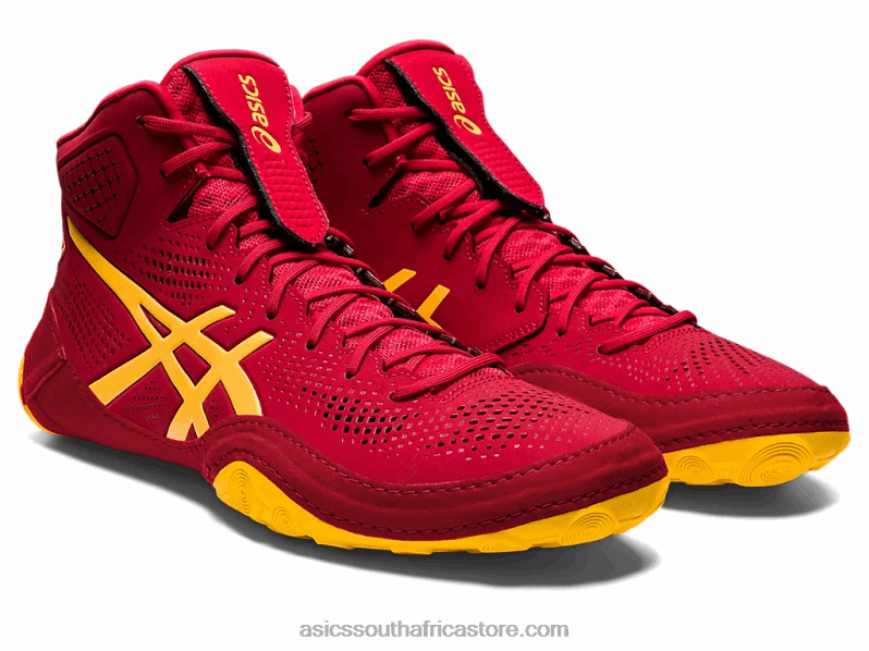 Men Asics Dan Gable Evo 2 LH4X01118 Cranberry/Saffron