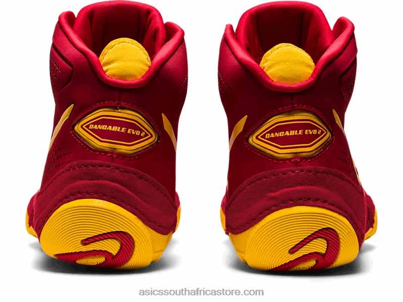 Men Asics Dan Gable Evo 2 LH4X01118 Cranberry/Saffron