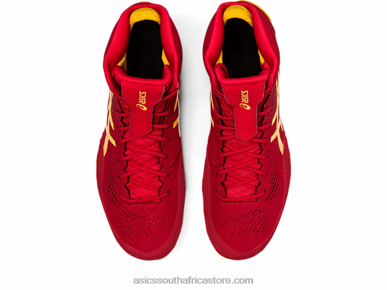 Men Asics Dan Gable Evo 2 LH4X01118 Cranberry/Saffron