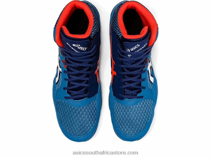 Men Asics Snapdown 3 LH4X01144 Azure/White