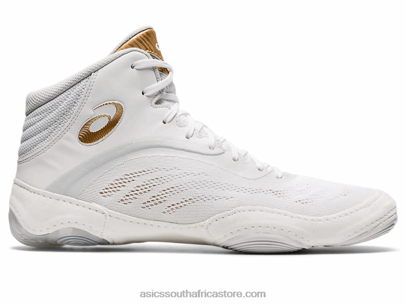 Men Asics Split Elite LH4X0898 White/Pure Gold