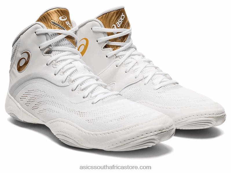 Men Asics Split Elite LH4X0898 White/Pure Gold