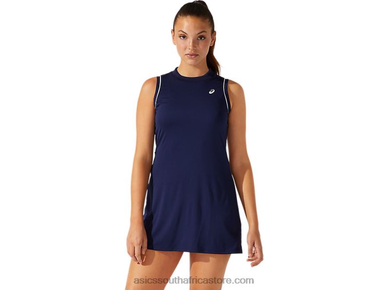 Women Asics Dress LH4X04060 Peacoat