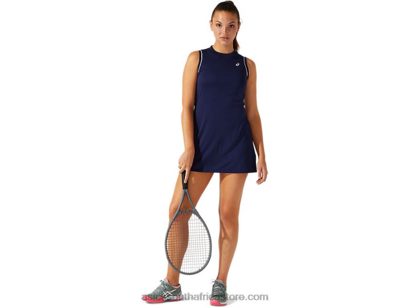 Women Asics Dress LH4X04060 Peacoat