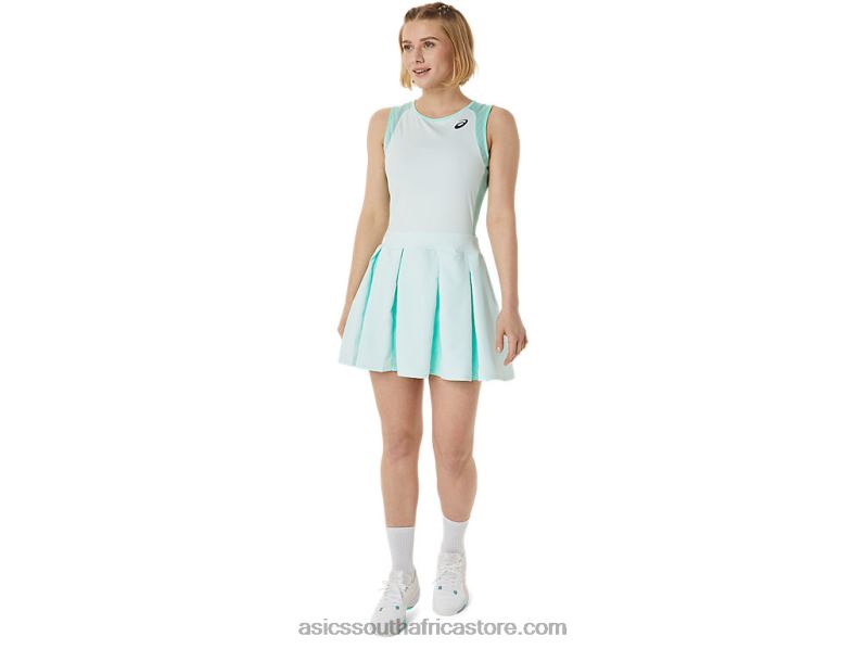 Women Asics Match Dress LH4X03023 Soothing Sea