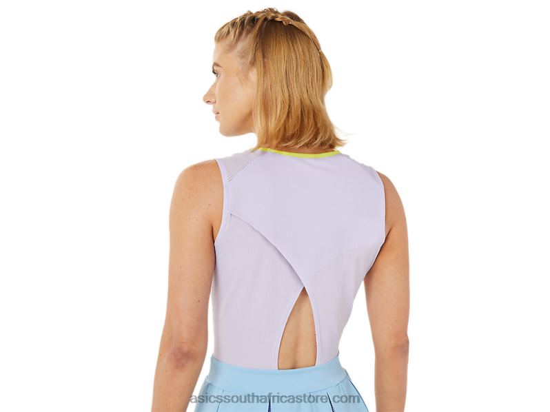 Women Asics Match Dress LH4X03504 Arctic Sky