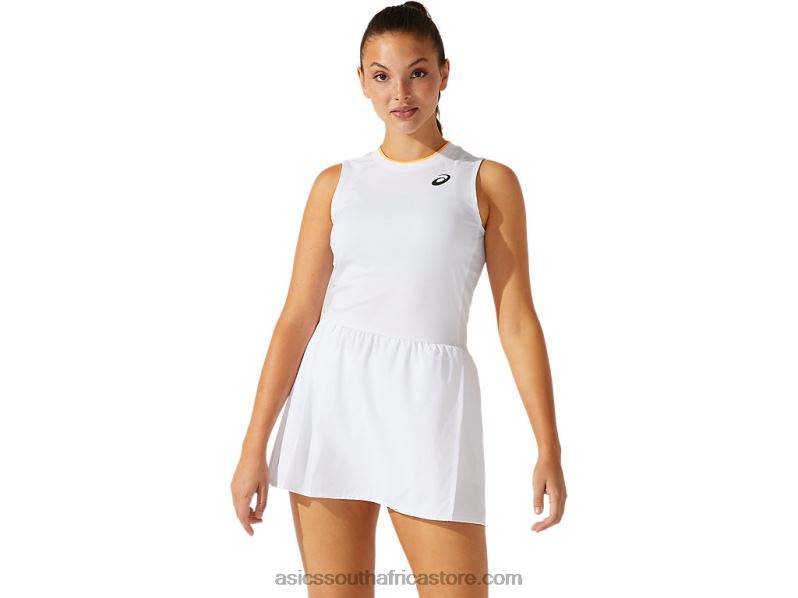 Women Asics Match Dress LH4X04067 Brilliant White/Brilliant White