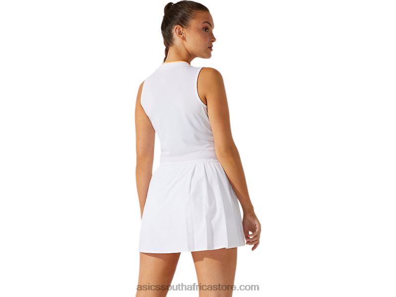 Women Asics Match Dress LH4X04067 Brilliant White/Brilliant White