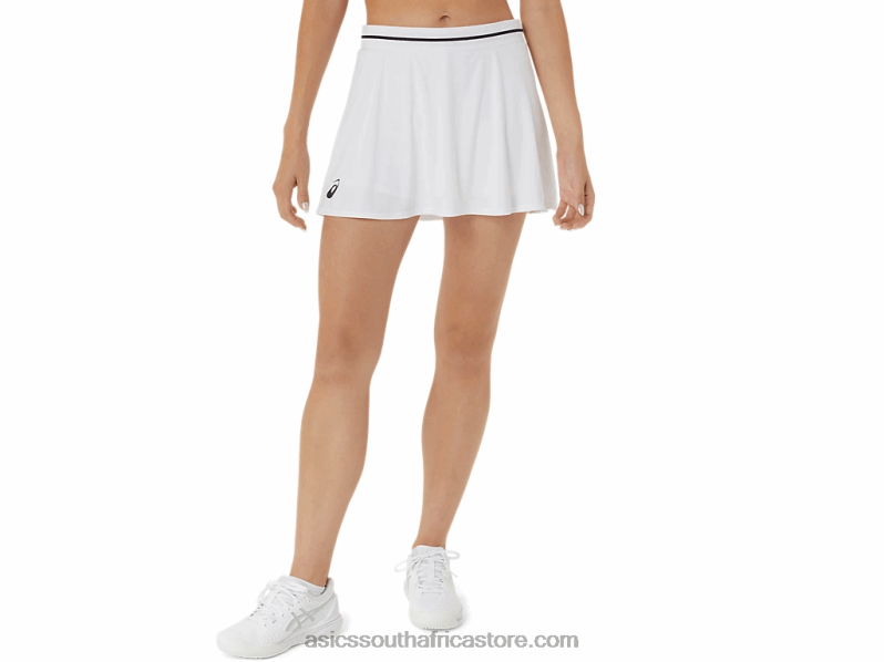 Women Asics Match Skort LH4X02508 Brilliant White