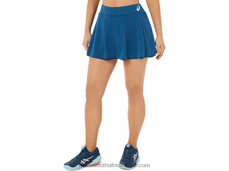 Women Asics Match Skort LH4X03490 Light Indigo