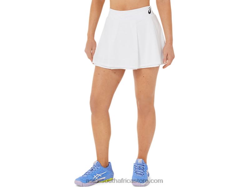 Women Asics Match Skort LH4X03523 Brilliant White