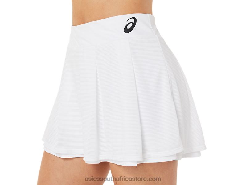 Women Asics Match Skort LH4X03523 Brilliant White