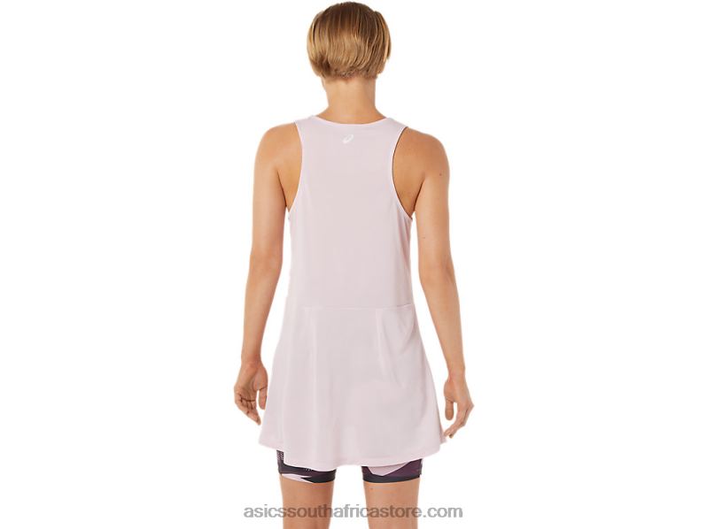 Women Asics New Strong 92 Dress LH4X03278 Barely Rose