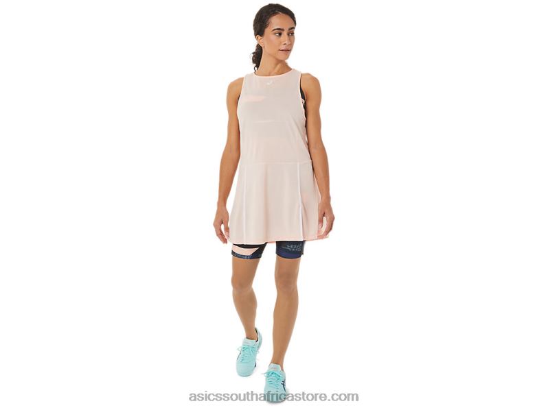 Women Asics New Strong 92 Dress LH4X03282 Breeze
