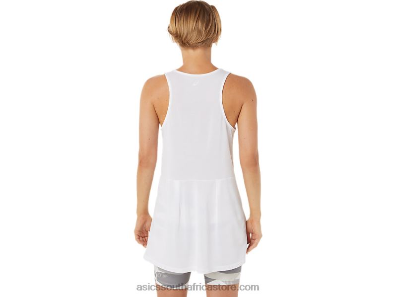 Women Asics New Strong 92 Dress LH4X03283 Brilliant White