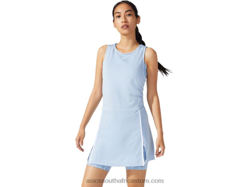 Women Asics New Strong 92 Dress LH4X03846 Mist Print