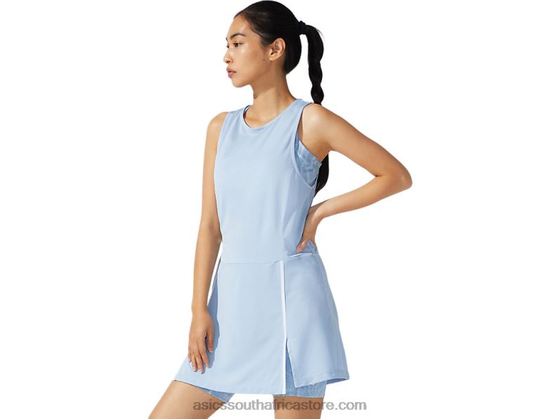 Women Asics New Strong 92 Dress LH4X03846 Mist Print