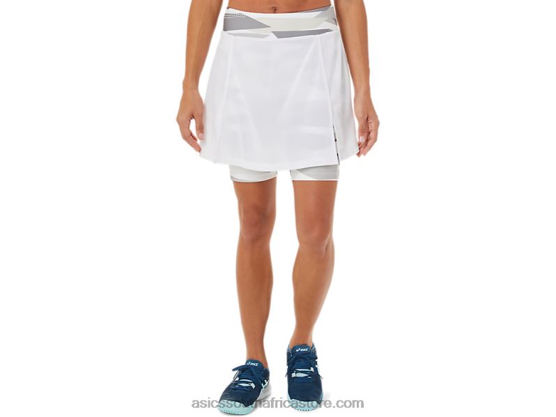 Women Asics New Strong 92 Skort LH4X03276 Brilliant White