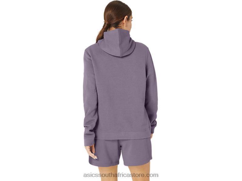 Women Asics Sunday Sana Fleece Hoodie LH4X02156 Violet Quartz