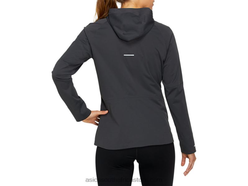 Women Asics Accelerate Jacket LH4X04144 Graphite Grey