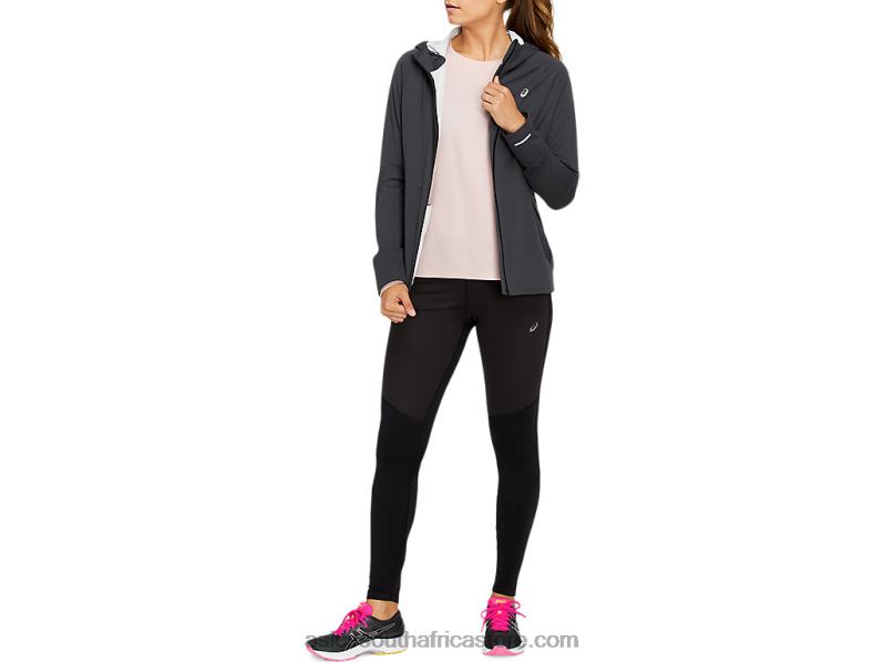 Women Asics Accelerate Jacket LH4X04144 Graphite Grey