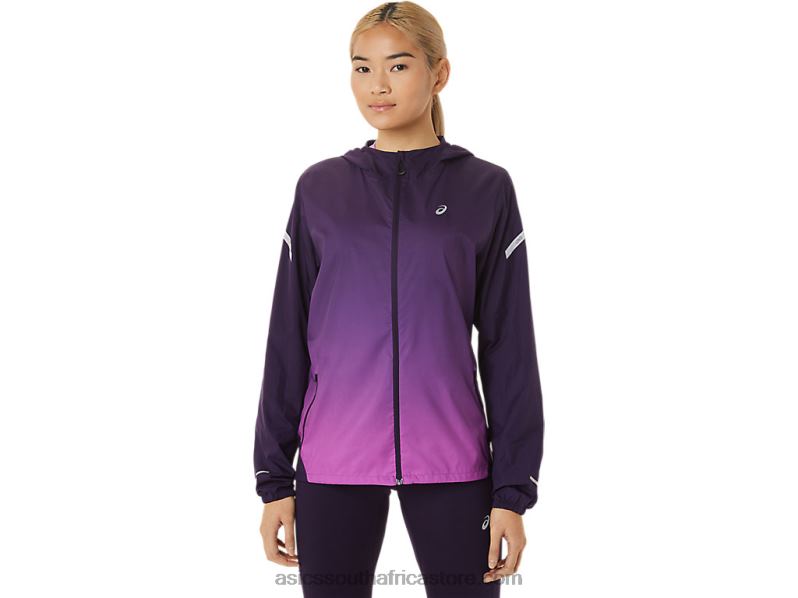 Women Asics Lite-Show Jacket LH4X02790 Night Shade/Orchid