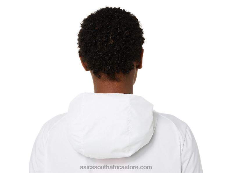 Women Asics Lite-Show Jacket LH4X03270 Brilliant White/Lime Green