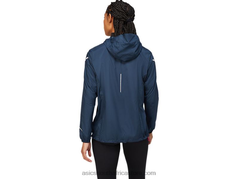 Women Asics Lite-Show Jacket LH4X03678 French Blue