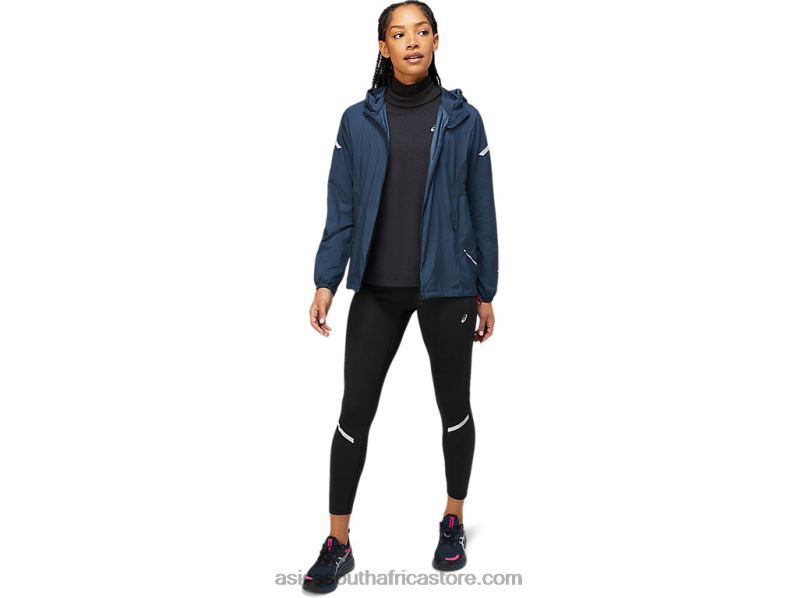 Women Asics Lite-Show Jacket LH4X03678 French Blue