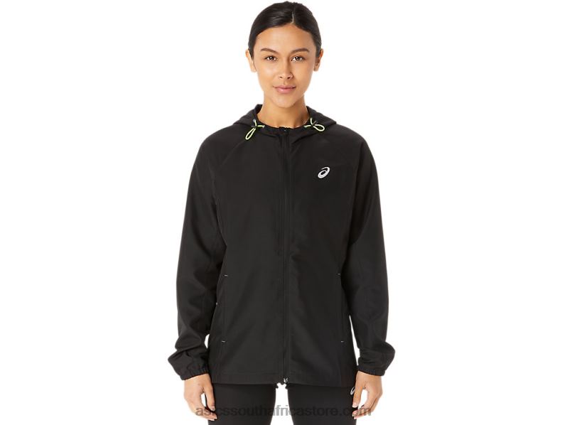 Women Asics Pr Lyte Packable Jacket LH4X02310 Performance Black