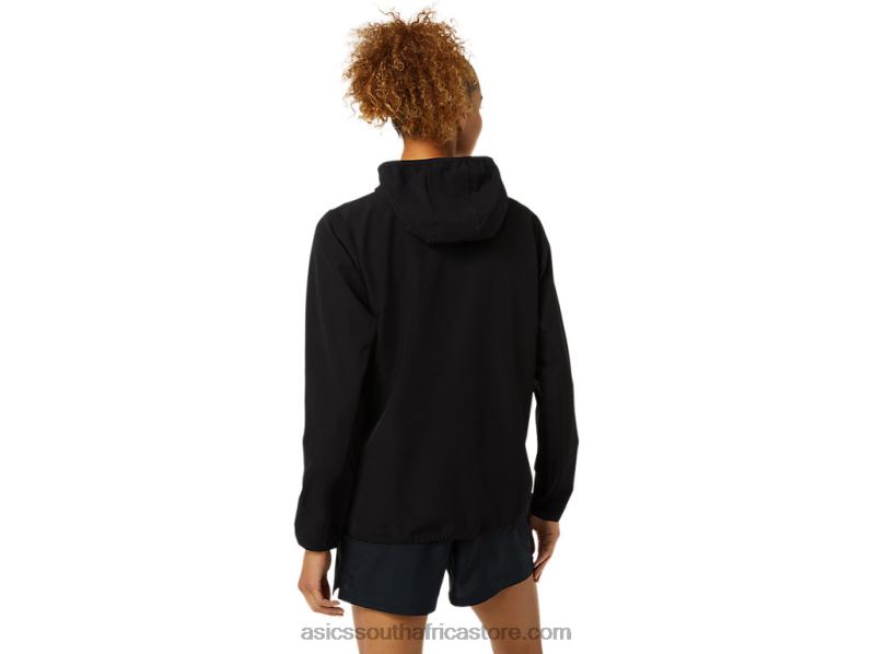 Women Asics Ready-Set Jacket LH4X03492 Performance Black