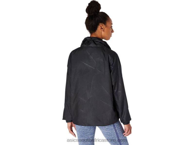 Women Asics Reversible Jacket LH4X03672 Performance Black