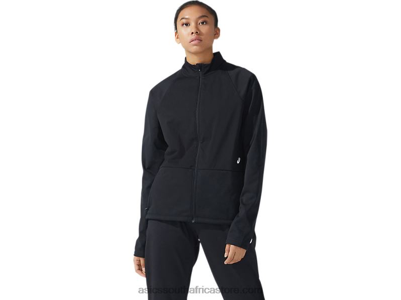 Women Asics Thermostorm Full Zip Jacket LH4X03633 Performance Black