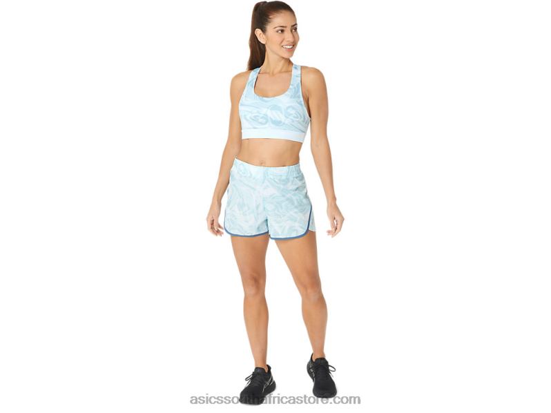 Women Asics 2.5in Pr Lyte Short 2.0 LH4X02167 Sky Sumi Drop