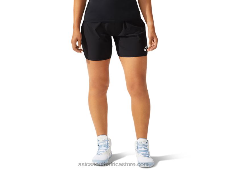 Women Asics 2 Piece Wrestling Short LH4X03791 Team Black