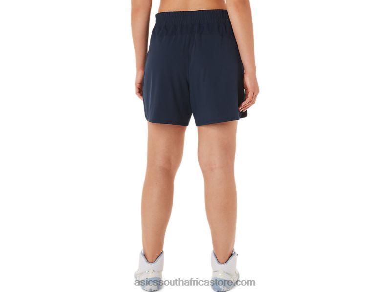 Women Asics 2 Piece Wrestling Short LH4X03802 Team Navy