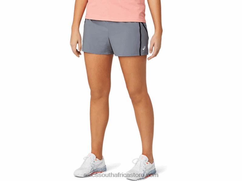 Women Asics 3" Woven Train Short LH4X03793 Metropolis
