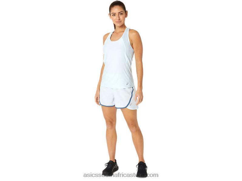 Women Asics 4in Pr Lyte Short 2.0 LH4X02169 Sky