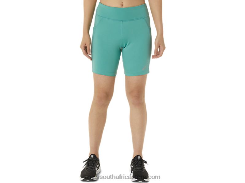 Women Asics 7in Knit Short LH4X03390 Sage