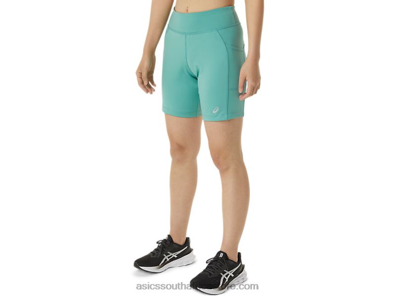 Women Asics 7in Knit Short LH4X03390 Sage
