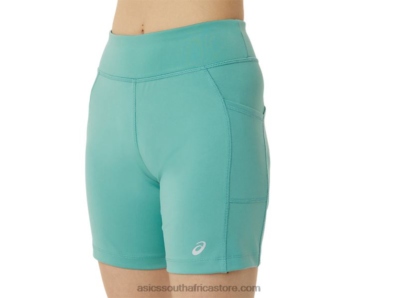 Women Asics 7in Knit Short LH4X03390 Sage