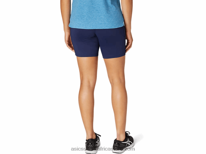 Women Asics 7in Knit Short LH4X04113 Peacoat